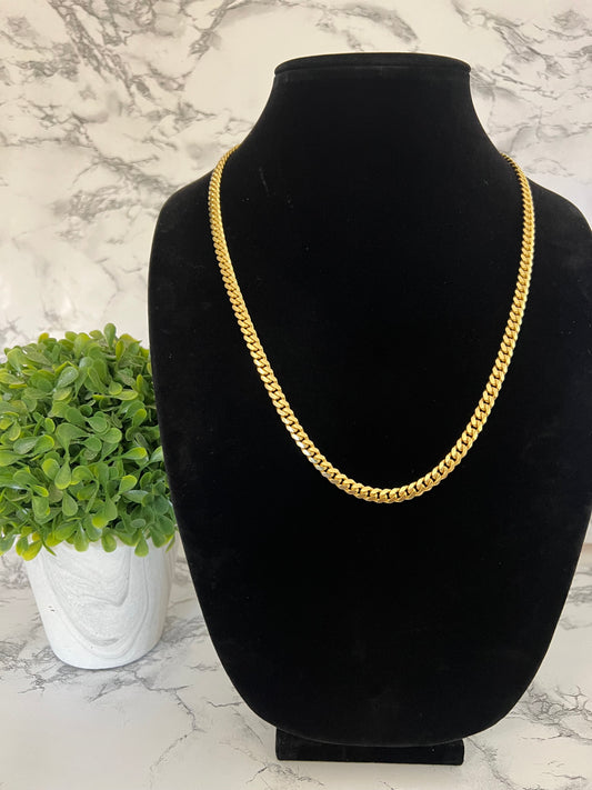 Men’s Solid Cuban Link