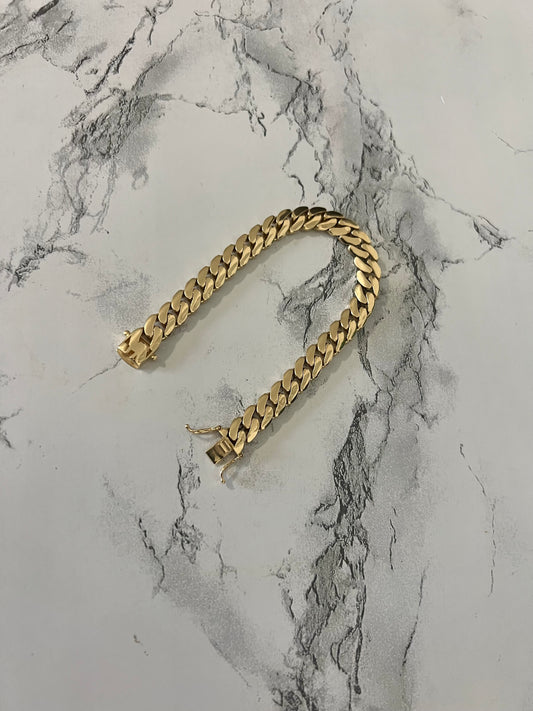 14k Semi-Solid Bracelet